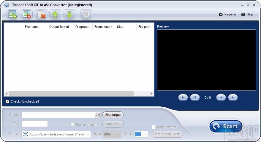 ThunderSoft GIF to AVI Converter下载,GIF转AVI软件