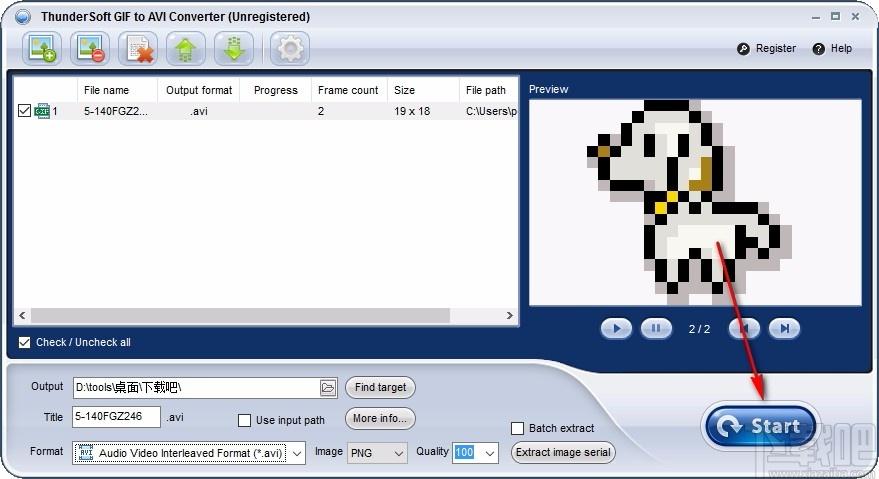 ThunderSoft GIF to AVI Converter下载,GIF转AVI软件