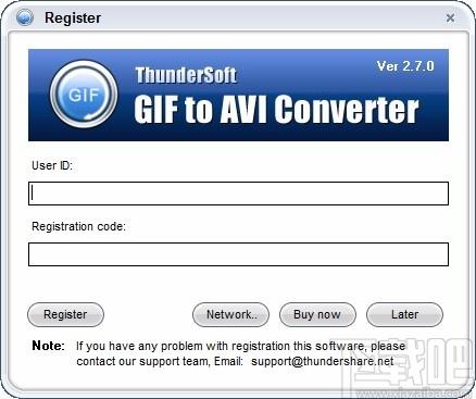 ThunderSoft GIF to AVI Converter下载,GIF转AVI软件