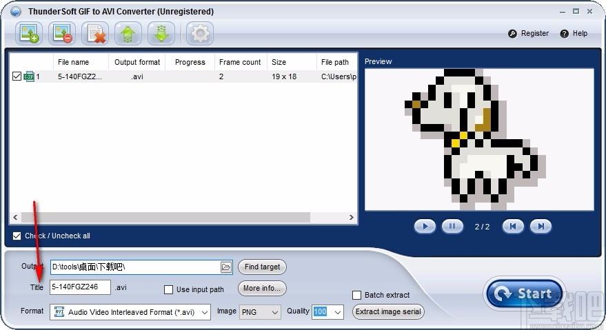 ThunderSoft GIF to AVI Converter下载,GIF转AVI软件