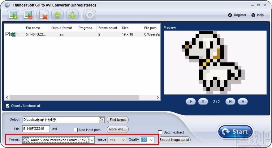 ThunderSoft GIF to AVI Converter下载,GIF转AVI软件